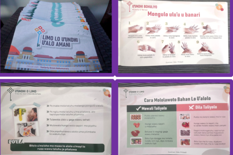 Food safety booklet in local gorontalo language