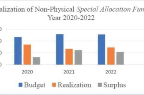 Realization of Non-Physical Special Allocation Funds in the Health Sector at the Baubau City’s Health Office in 2020-2022.
